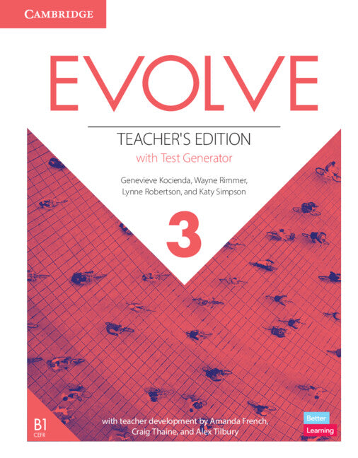 Evolve Level 3 Teacher's Edition with Test Generator (Multiple-component retail product) 9781108405171