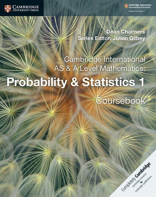 Cambridge International AS & A Level Mathematics: Probability & Statistics 1 Coursebook (Paperback / softback) 9781108407304