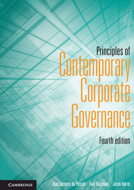 Principles of Contemporary Corporate Governance (Paperback / softback) 9781108413022