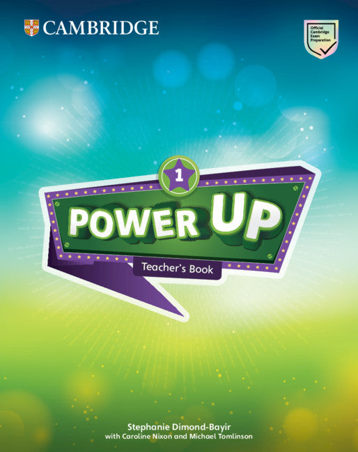 Power Up Level 1 Teacher's Book (Spiral bound) 9781108414579