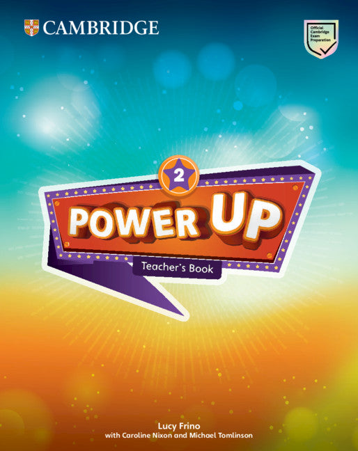 Power Up Level 2 Teacher's Book (Spiral bound) 9781108414609