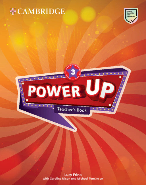 Power Up Level 3 Teacher's Book (Spiral bound) 9781108414630