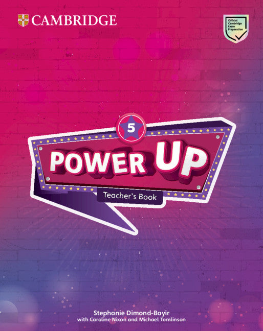 Power Up Level 5 Teacher's Book (Spiral bound) 9781108414685