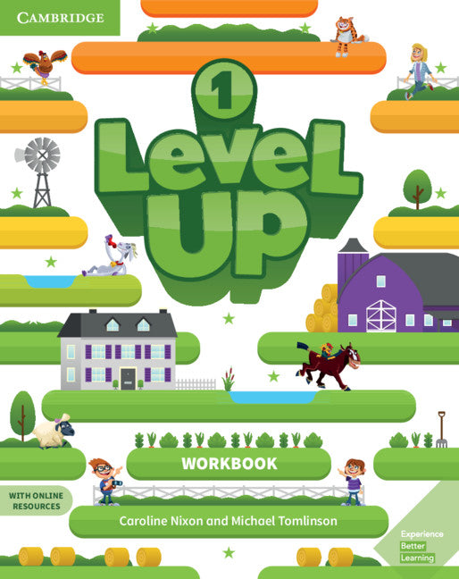 Level Up Level 1 Workbook with Online Resources and My Home Booklet (Multiple-component retail product) 9781108414722