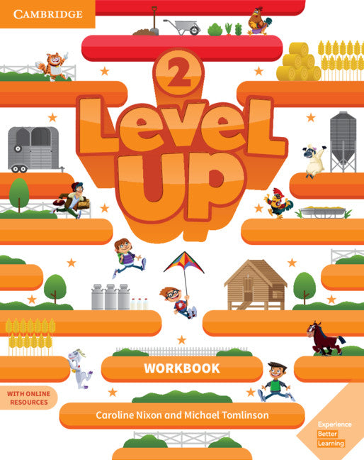 Level Up Level 2 Workbook with Online Resources and My Home Booklet (Multiple-component retail product) 9781108414746
