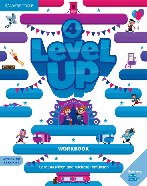 Level Up Level 4 Workbook with Online Resources and My Home Booklet (Multiple-component retail product) 9781108414807