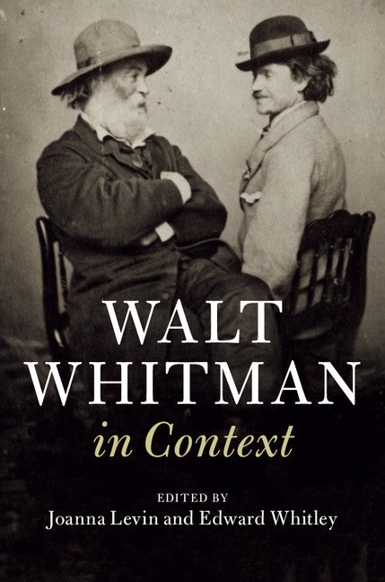 Walt Whitman in Context (Hardback) 9781108418959