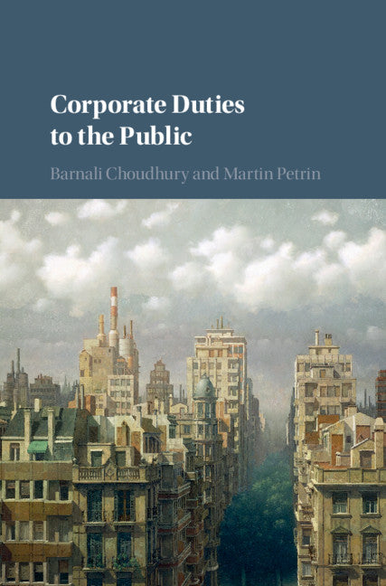 Corporate Duties to the Public (Hardback) 9781108421461