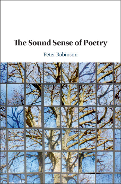 The Sound Sense of Poetry (Hardback) 9781108422963