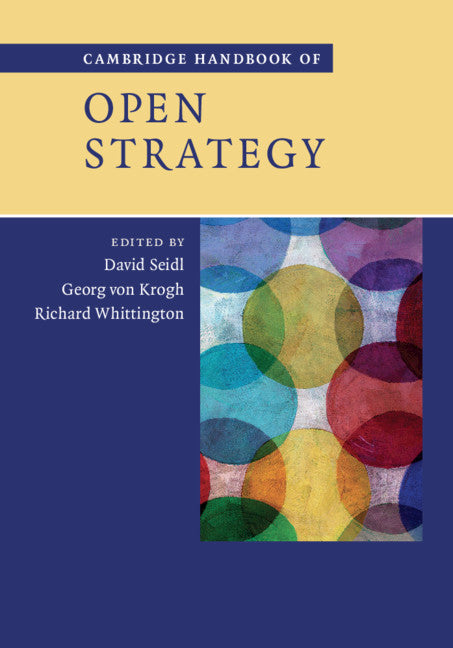 Cambridge Handbook of Open Strategy (Hardback) 9781108424868