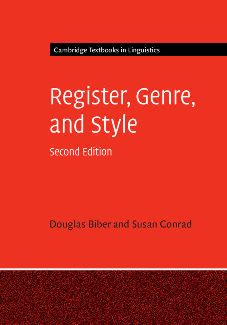 Register, Genre, and Style (Hardback) 9781108426527