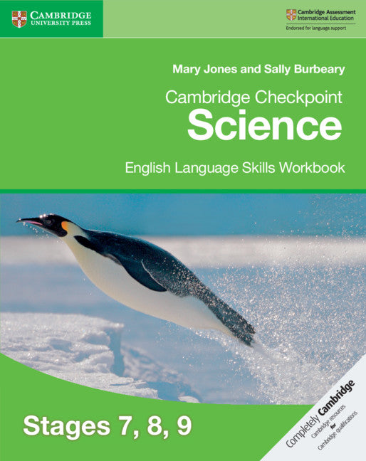 Cambridge Checkpoint Science English Language Skills Workbook Stages 7, 8, 9 (Paperback / softback) 9781108431712