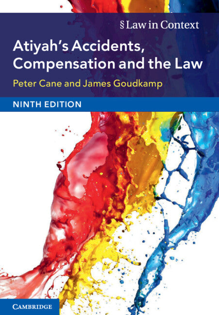 Atiyah's Accidents, Compensation and the Law (Paperback / softback) 9781108431743