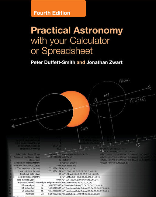 Practical Astronomy with your Calculator or Spreadsheet (Paperback / softback) 9781108436076