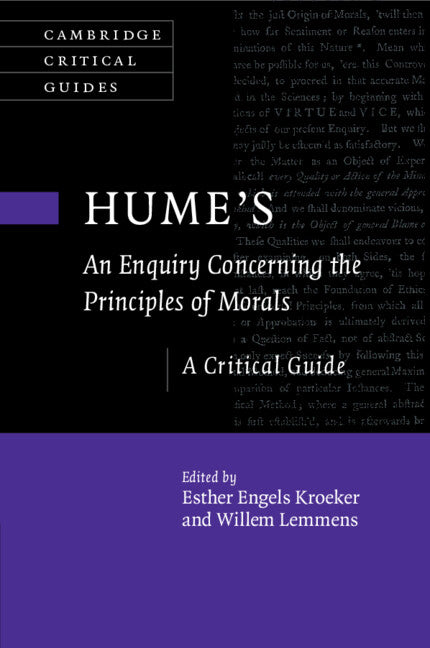 Hume's An Enquiry Concerning the Principles of Morals; A Critical Guide (Paperback / softback) 9781108437080