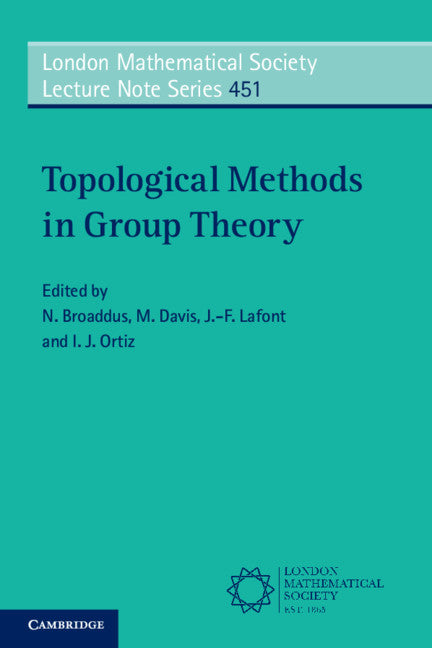 Topological Methods in Group Theory (Paperback / softback) 9781108437622