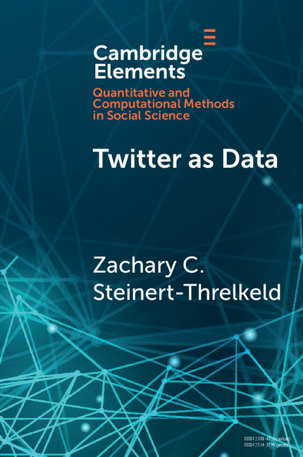 Twitter as Data (Paperback / softback) 9781108438339