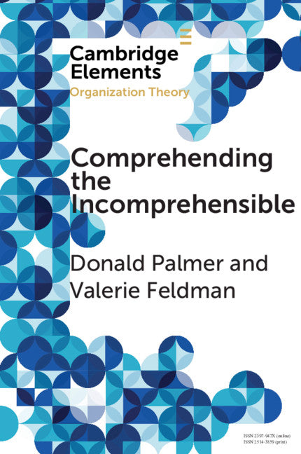 Comprehending the Incomprehensible; Organization Theory and Child Sexual Abuse in Organizations (Paperback / softback) 9781108439299