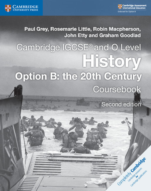 Cambridge IGCSE® and O Level History Option B: the 20th Century Coursebook (Paperback / softback) 9781108439497