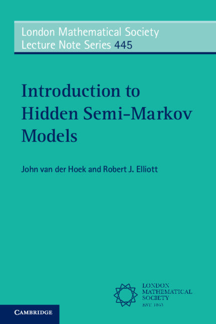 Introduction to Hidden Semi-Markov Models (Paperback / softback) 9781108441988