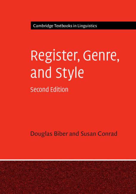 Register, Genre, and Style (Paperback / softback) 9781108444088