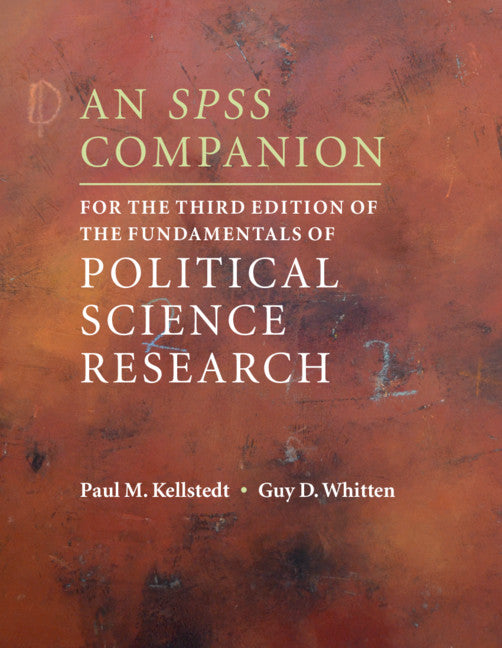An SPSS Companion for the Third Edition of The Fundamentals of Political Science Research (Paperback / softback) 9781108447935