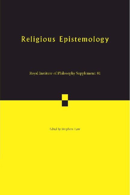 Religious Epistemology (Paperback / softback) 9781108453257