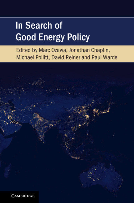 In Search of Good Energy Policy (Paperback / softback) 9781108455466