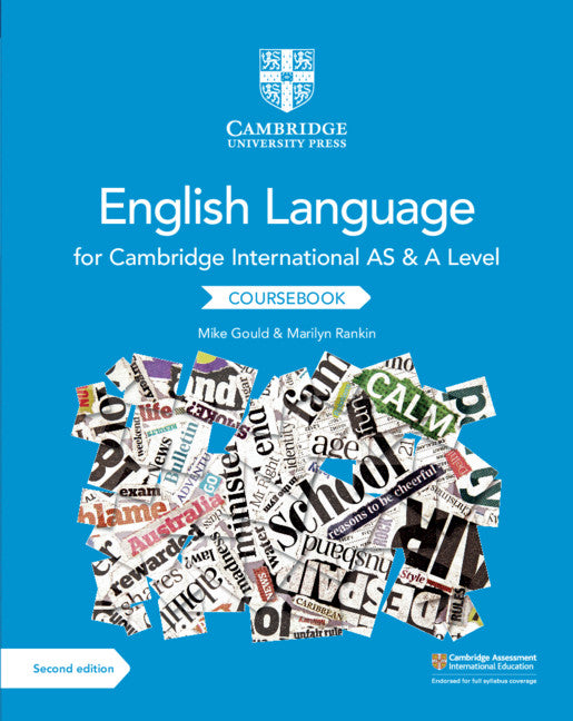 Cambridge International AS and A Level English Language Coursebook (Paperback / softback) 9781108455824