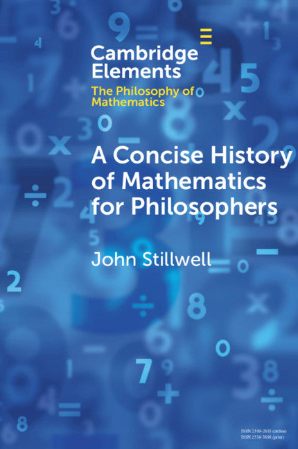 A Concise History of Mathematics for Philosophers (Paperback / softback) 9781108456234
