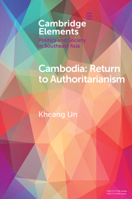 Cambodia; Return to Authoritarianism (Paperback / softback) 9781108457934