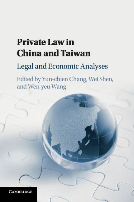 Private Law in China and Taiwan; Legal and Economic Analyses (Paperback / softback) 9781108466813