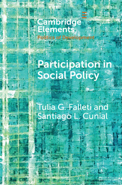 Participation in Social Policy; Public Health in Comparative Perspective (Paperback / softback) 9781108468206