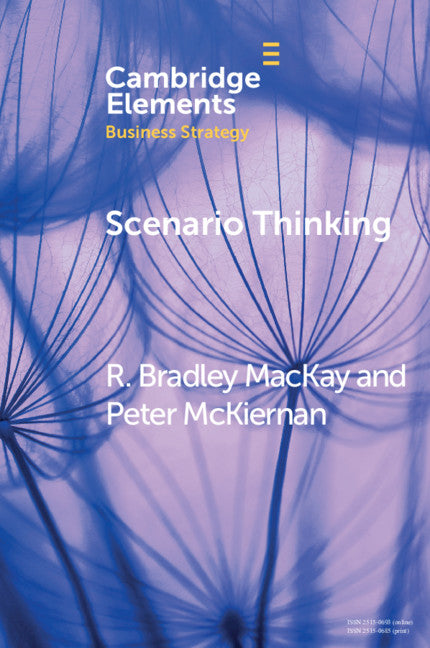 Scenario Thinking; A Historical Evolution of Strategic Foresight (Paperback / softback) 9781108469005