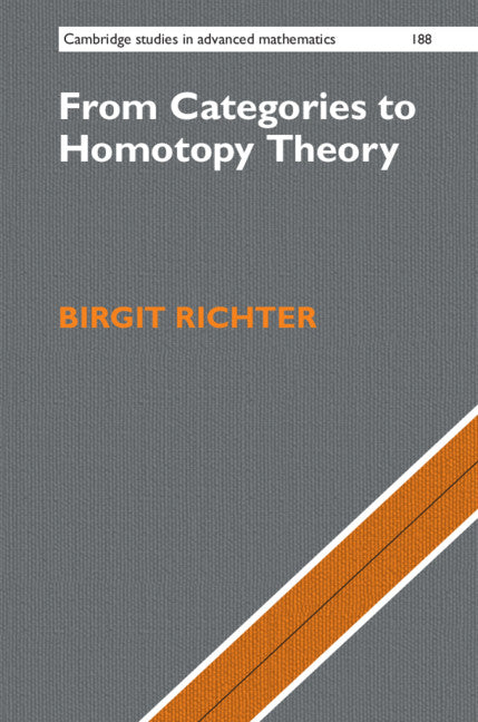 From Categories to Homotopy Theory (Hardback) 9781108479622