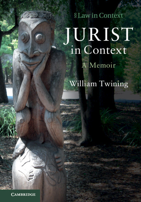 Jurist in Context; A Memoir (Hardback) 9781108480970