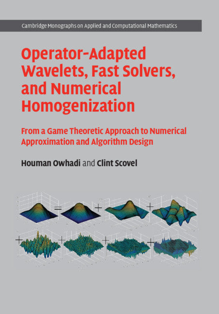 Operator-Adapted Wavelets, Fast Solvers, and Numerical Homogenization; From a Game Theoretic Approach to Numerical Approximation and Algorithm Design (Hardback) 9781108484367