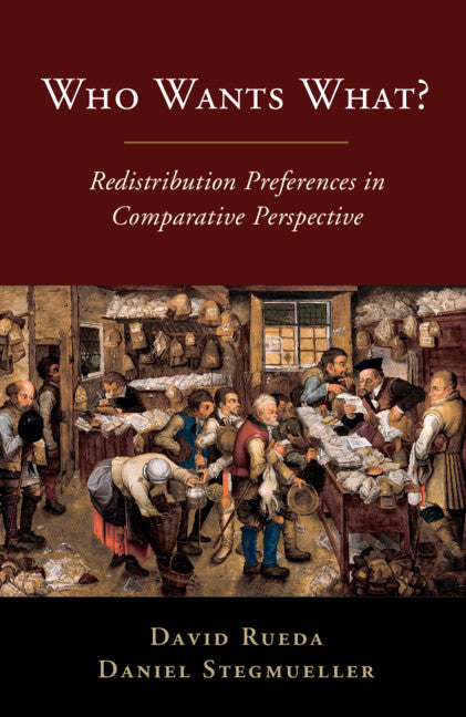 Who Wants What?; Redistribution Preferences in Comparative Perspective (Hardback) 9781108484626