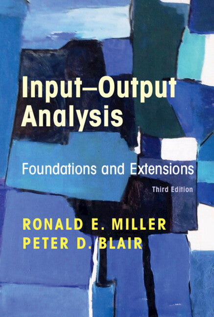 Input-Output Analysis; Foundations and Extensions (Hardback) 9781108484763