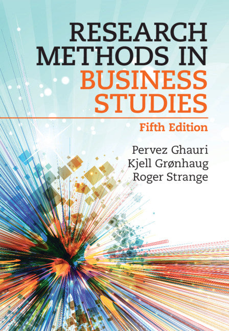 Research Methods in Business Studies (Hardback) 9781108486743