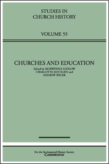 Churches and Education (Hardback) 9781108487085