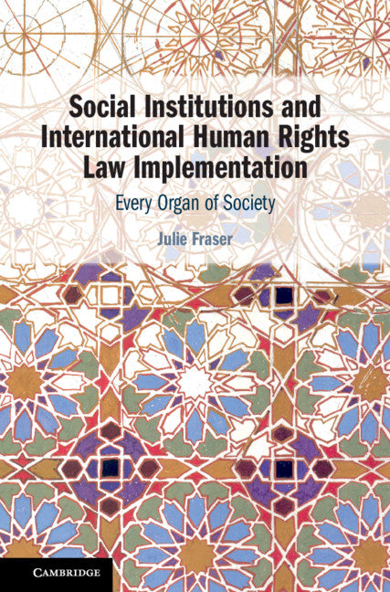 Social Institutions and International Human Rights Law Implementation; Every Organ of Society (Hardback) 9781108489577