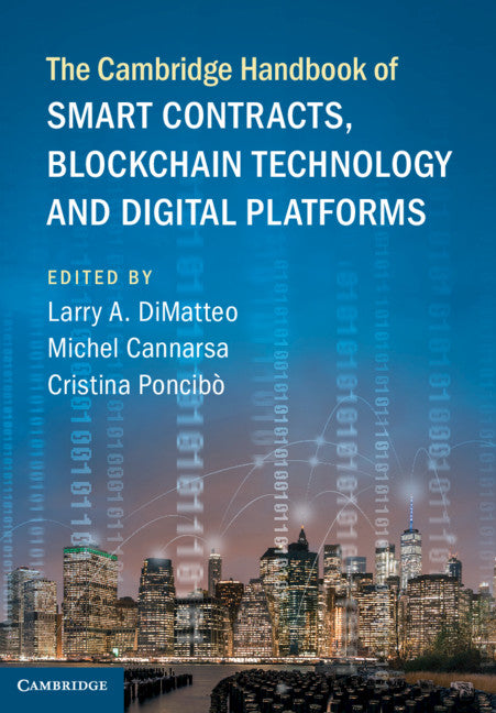 The Cambridge Handbook of Smart Contracts, Blockchain Technology and Digital Platforms (Hardback) 9781108492560