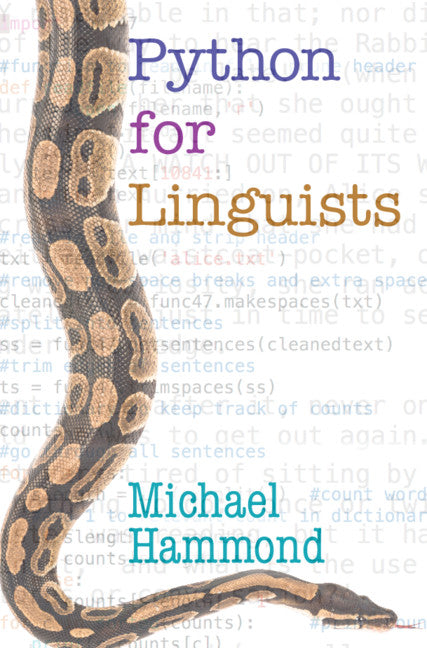 Python for Linguists (Hardback) 9781108493444