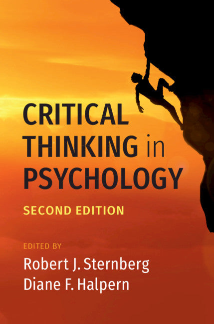 Critical Thinking in Psychology (Hardback) 9781108497152