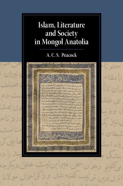 Islam, Literature and Society in Mongol Anatolia (Hardback) 9781108499361