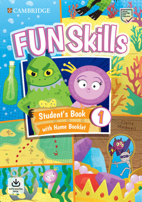 Fun Skills Level 1 Student's Book and Home Booklet with Online Activities (Multiple-component retail product) 9781108582148