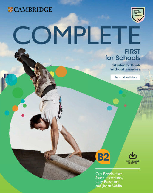 Complete First for Schools Student's Book without Answers with Online Practice (Multiple-component retail product) 9781108647335