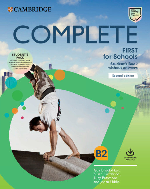 Complete First for Schools Student's Book Pack (SB wo Answers w Online Practice and WB wo Answers w Audio Download) (Multiple-component retail product) 9781108647366