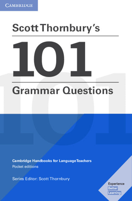 Scott Thornbury's 101 Grammar Questions Pocket Editions; Cambridge Handbooks for Language Teachers (Paperback / softback) 9781108701457